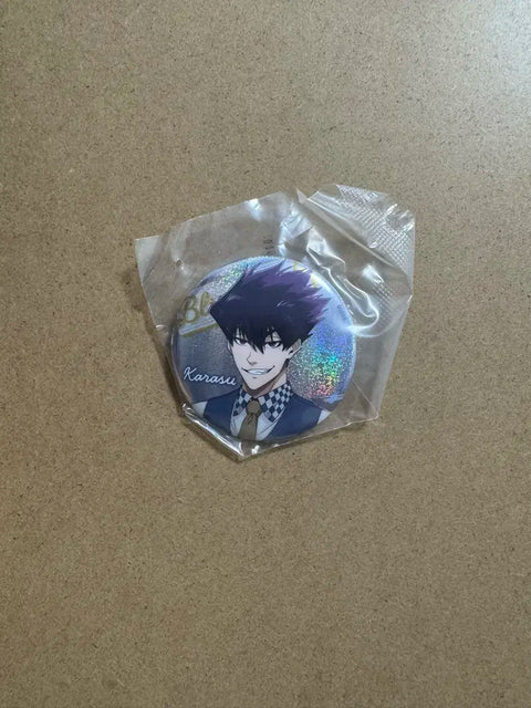 Blue Lock Day Off Hologram Can Badge