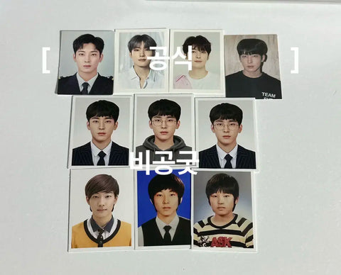 Seventeen Wonwoo ID photos - all together