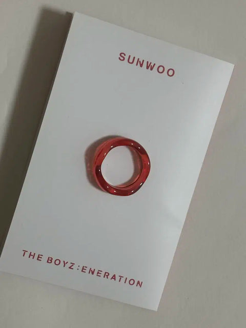 The Boyz Sunwoo Generation MD Homika Ring