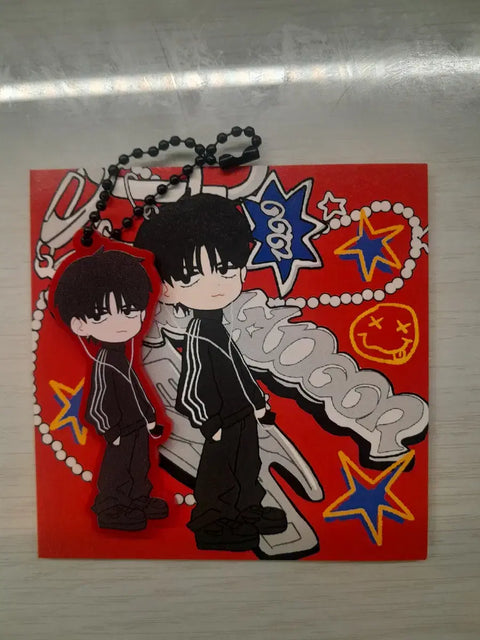 eyo's Jaehyun Taesan keyring