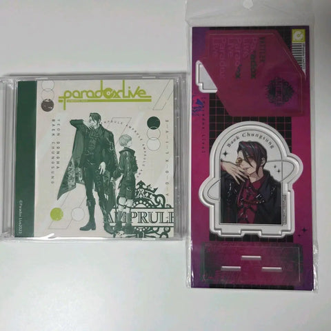 Batch) Paradox Live Baek Chungseong Acrylic Stand CD Memo Pad