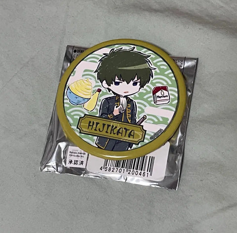 Gintama Hijikata can badge pin badge SD