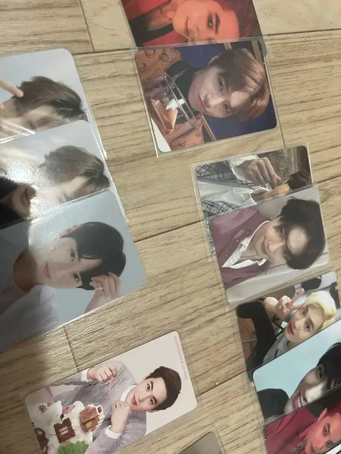 Exo Suho Junmyeon goods, photocard + freebies as a set