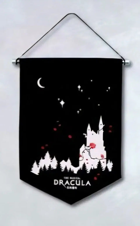 Musical Dracula Badge Flag
