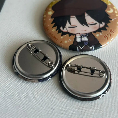 (Bulk) Bungo Stray Dogs Dazai Chuuya Library Exclusive Mini Can Badge Bungo Stray Dogs