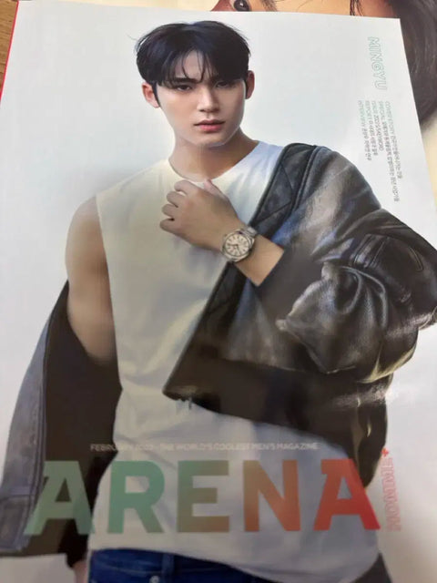 Seventeen Mingyu Arena Homme Magazine