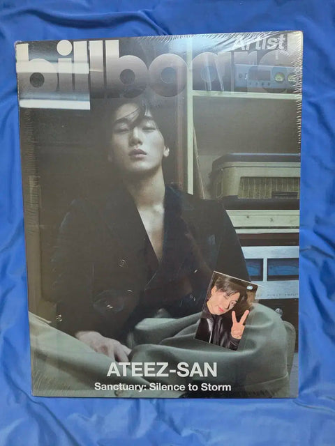 ATEEZ Billboard Artist - Choi San ver. 2nd Edition Photocard