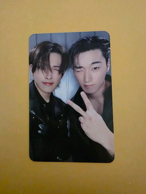 ATEEZ Makestar Heart Unit Photocard - Choi San & Hongjoong