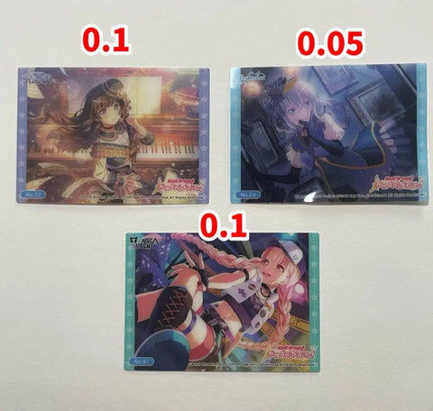 BanG Dream! Rinko, Mashiro, Pareo PASH Card for sale