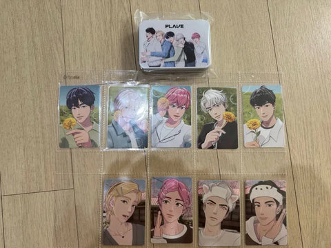PLAVE Mediheal photocard, tin case