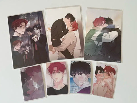 My dreams were strange; Toonique 50,000 KRW special + postcard + lenticular photocard