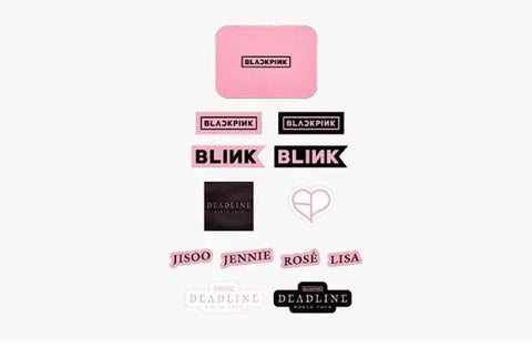 BLACKPINK Deadline MD Tin Case + Sticker Set