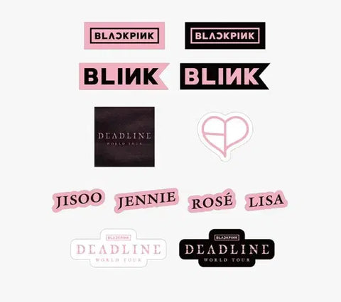 BLACKPINK Deadline MD Tin Case + Sticker Set
