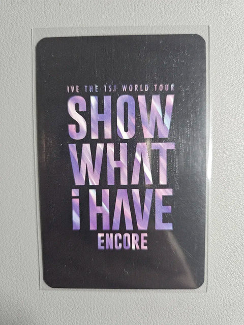 IVE encore concert photocard Yujin Gaeul set of 2