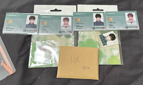 Saying it's my luck, selling Tooniverse student ID set at original price, the best luck of my life.