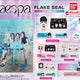 aespa Winter Flake Seal Sticker Gacha Japan Bandai Transfer
