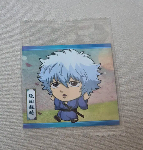 Gintoki Sakata Wafer Seal Sticker from Gintama