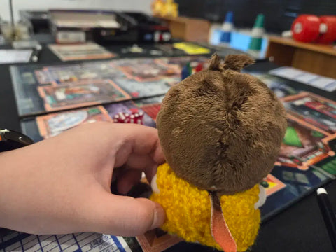 10cm Genshin Impact Zhongli Plush Doll