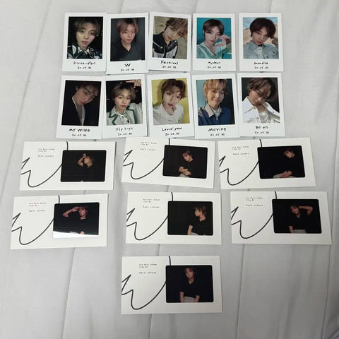 Park Jihoon Mini Album Vol. 3 THE W BLANC ver. Photocards Full Set