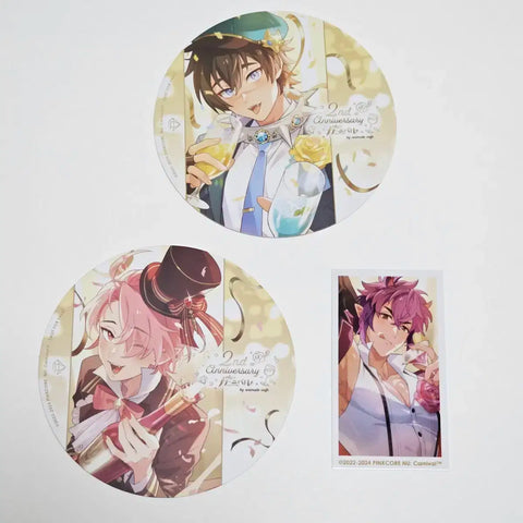 NU Carnival 2nd Anniversary Coaster + Card Bundle