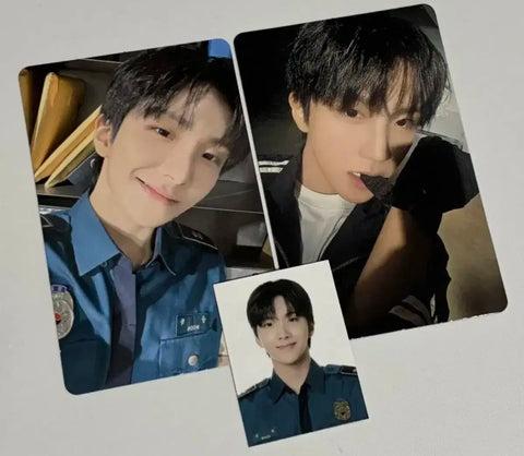 BOYNEXTDOOR Woonhak Membership Kit photocard and ID photo set for sale.