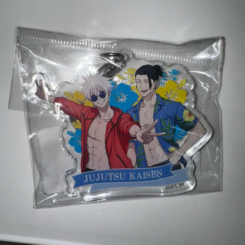 Jujutsu Kaisen Gojo Geto Keychain Okinawa