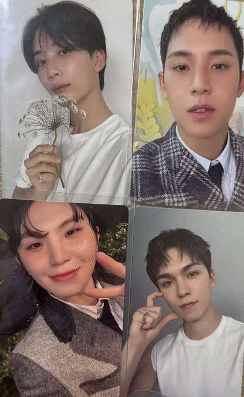 Seventeen 17 Jeonghan Mingyu Woozi Vernon, all together