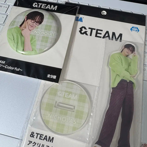 &TEAM Nicholas, Sega Colorful Crane Vol. 2, Arcstar Can Badge Bundle