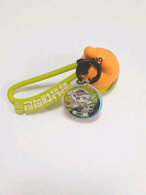 Zenless Zone Zero Frank Burger Preservative Keychain Enbi