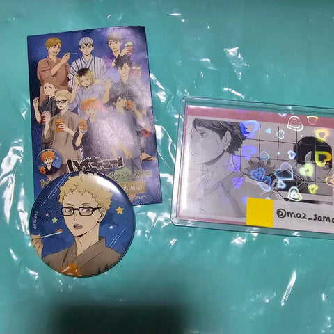Haikyu!! Tsukishima Kei Can Badge