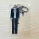 Nijisanji 7th Anniversary Rohu Mao Kenmochi Touya Outfit Charm Metal Charm Outfit Keychain