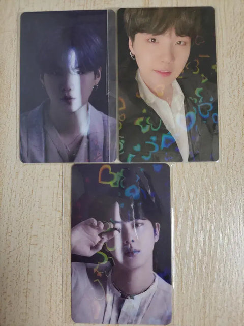 BTS Proof BE Japan FC Lucky Draw Seokjin Yoongi Jin Suga Poca
