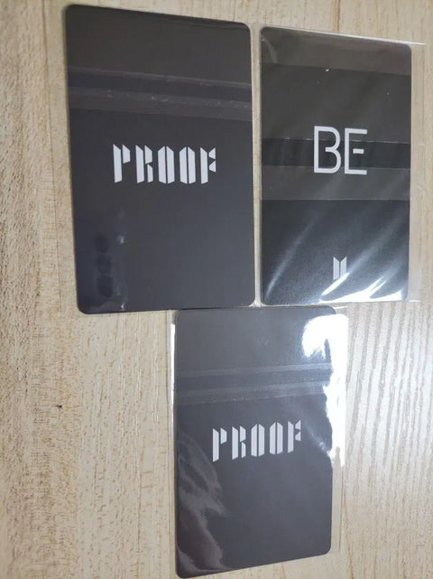 BTS Proof BE Japan FC Lucky Draw Seokjin Yoongi Jin Suga Poca