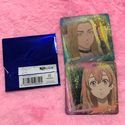 Selling Tokyo Revengers coasters as a set.