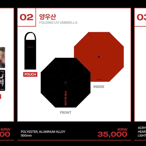 THE BOYZ THE B-ZONE Concert MD U-Yang Umbrella Yangsan Umbrella