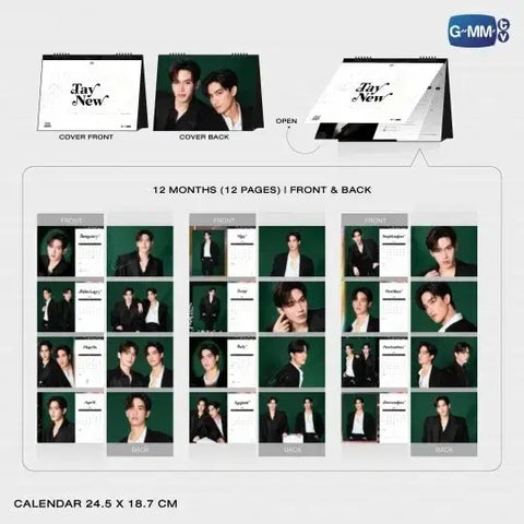 GMM TayNew Calendar OFFICIAL CALENDAR 2025