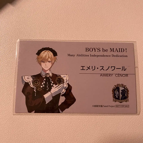 Boys be Maid