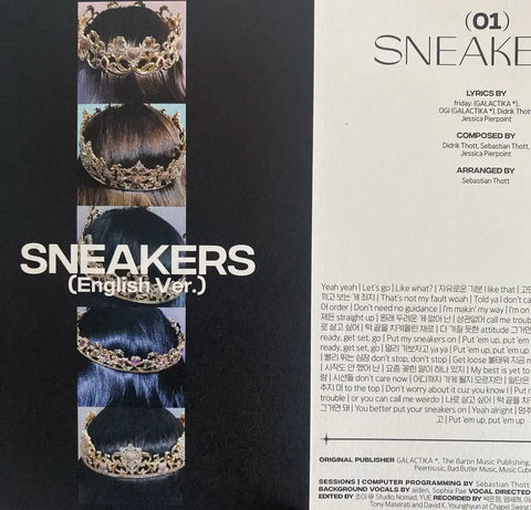ITZY Checkmate Sneakers Mini Album