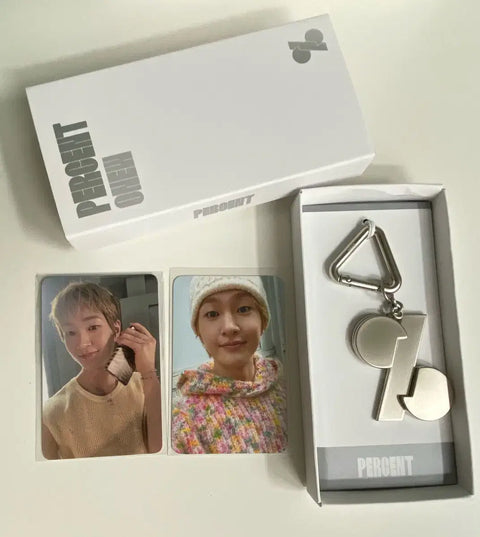 Onew's Percent album unboxing