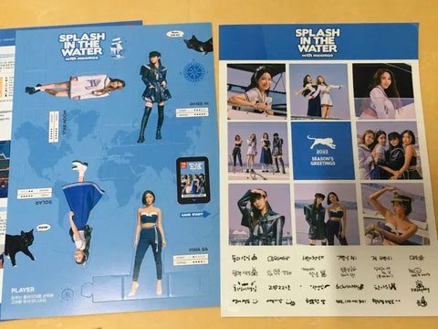 Mamamoo 2022 Season's Greetings Signature Solar Moonbyul Wheein Hwasa