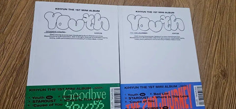 Kihyun Youth Album Goodbye/The 2nd Journey Version