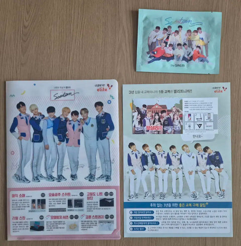 Seventeen Elite Poster/File/Flyer + The Saem Mask Pack