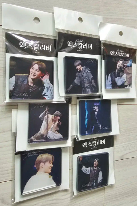 Kim Junsu Musical Excalibur Magnets 7ea