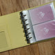 Move On To A7 Macaron Photocard Binder Yellow