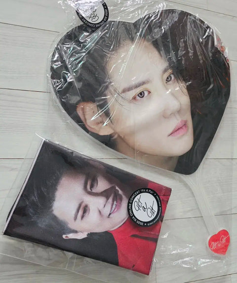Kim Junsu Slogan Towel, Fan