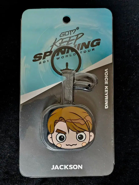 GOT7 Jackson Voice Keyring