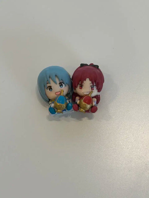 Madoka Magica Sayaka Kyouko Bath Time Figure Set