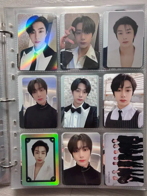 Selling Monsta X Hyungwon photocards as a set.
