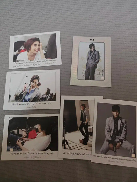 SS501 cards, 6 in total