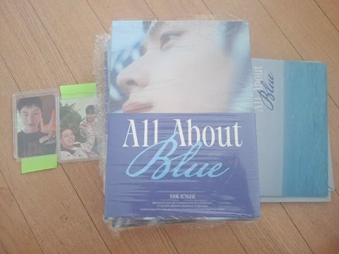 First come, first served 4. Includes photocard) Yook Sung-jae all about blue unreleased album for sale